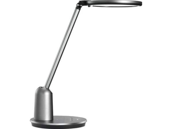 Philips Funktionell Einstein skrivbordslampa, Mörkgrå, Metall, Sovrum, Vardagsrum, Kontor, Modern, IP20, II