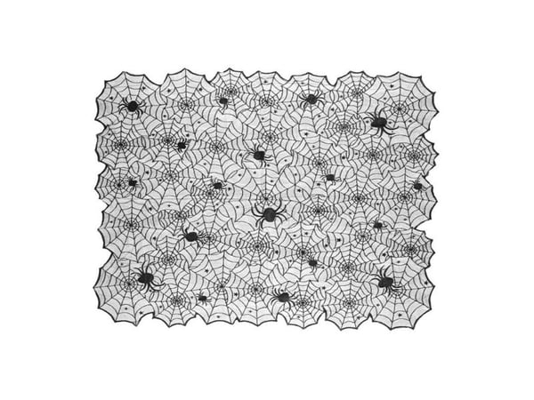 Pöytäliina hämähäkinseittinä, 135x180 cm
