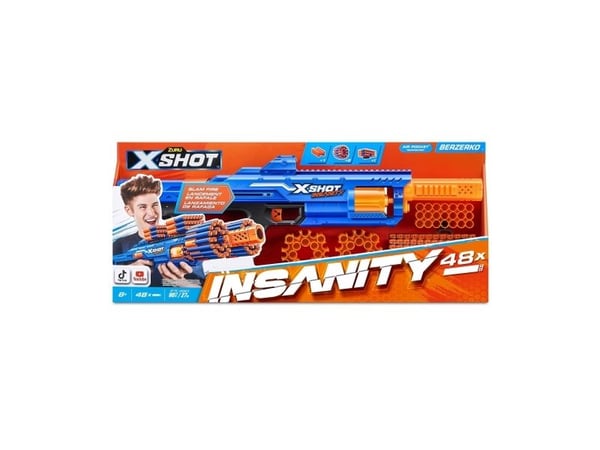 XShot XSHOT lelukivääri Berzerko Insanity, sarja 1, 36610