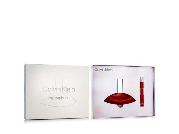 Calvin Klein My Euphoria Gift Set 100ml Edp And 10ml Miniature