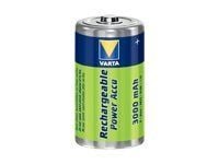 Varta Power Accu - Batteri 2 x D - NiMH - (ladbare) - 3000 mAh