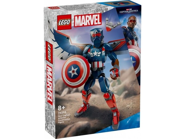 LEGO Super Heroes 76296 Byggbar figur av nye Captain America