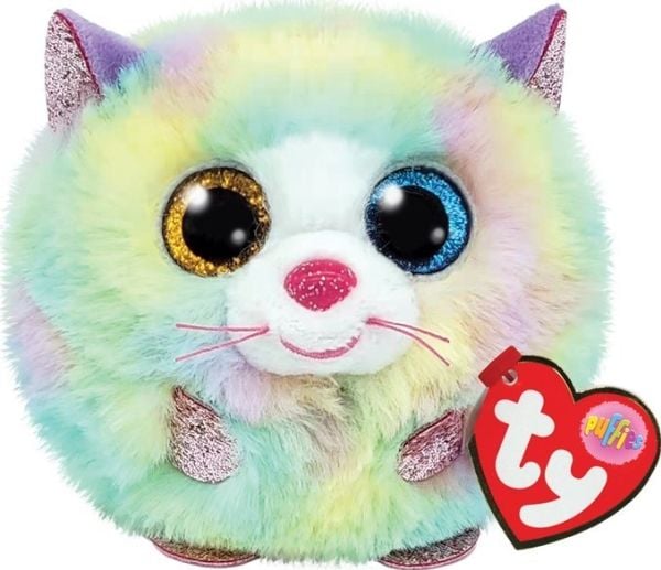 TY PUFFIES Heather kattmaskot 42503