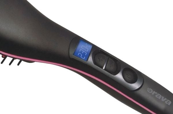 Orava ZVK207, Rettebørste, 80 °C, 230 °C, Svart, Rosa, LED, 60 W
