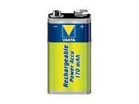 Varta Power Accu - Batteri 9V - NiMH - (ladbare) - 170 mAh
