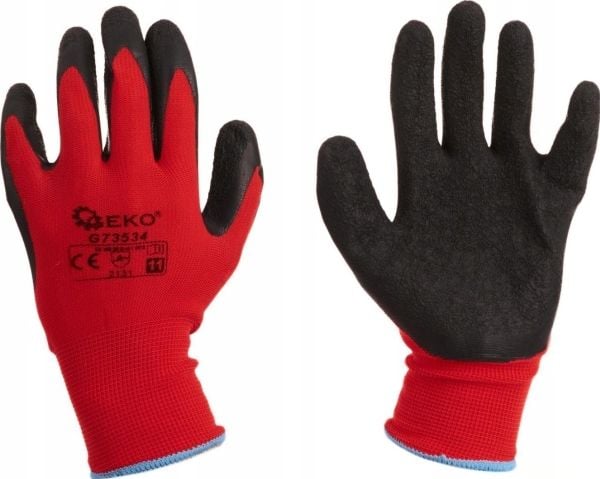 Geko vernehansker GEKO str. 11/latex rød (12/240)