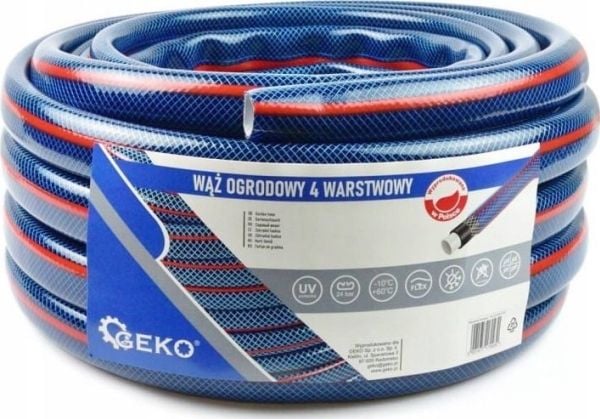 GEKO trädgårdsslang 4-lagers 1" 30 m