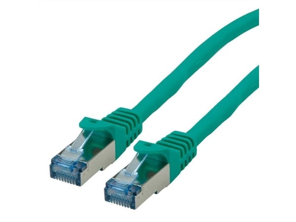 ROLINE 21152839, 20 m, Cat6a, S/FTP (S-STP), RJ-45, RJ-45, Grønn