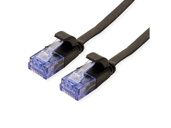 VALUE 21.99.0820, 0,5 m, Cat6a, U/UTP (UTP), RJ-45, RJ-45, Sort