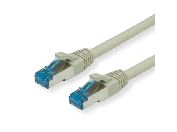 VALUE 21.99.0860, 0,5 m, Cat6a, S/FTP (S-STP), RJ-45, RJ-45, Grå