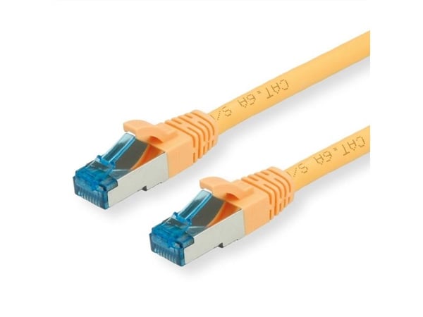 VALUE 5m S/FTP Cat.6a, 5 m, Cat6a, S/FTP (S-STP), RJ-45, RJ-45, Gult