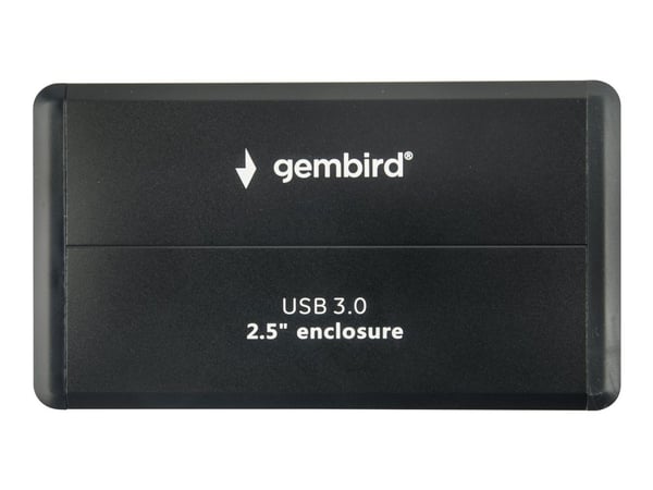 Gembird EE2-U3S-2-S, HDD-kotelo, 2.5", SATA, USB-liitettävyys, Hopea