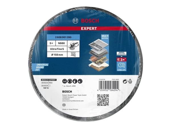 Bosch SLIBEFLEECE EXC SIC 150MM K800 FIN 5 PAKETTIA
