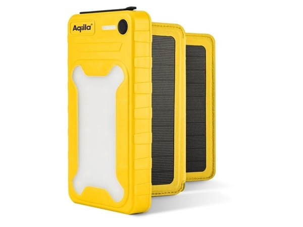 Aqiila PowerBird BS10 Powerbank med solceller