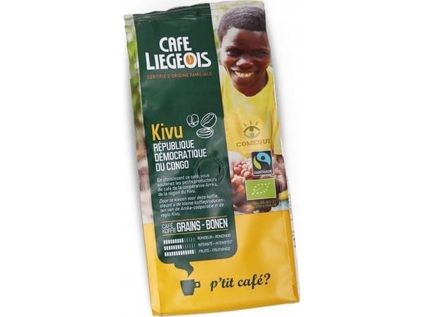 Coffee beans Charles Liégeois Kivu, 250 g Coffee beans Charles Liégeois Kivu, 250 g