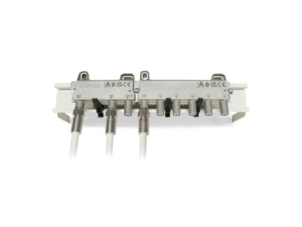 Televes 519423, Type F, Hunkjønn, 5 - 1220 MHz, Rustfritt stål, 74 mm, 18 mm