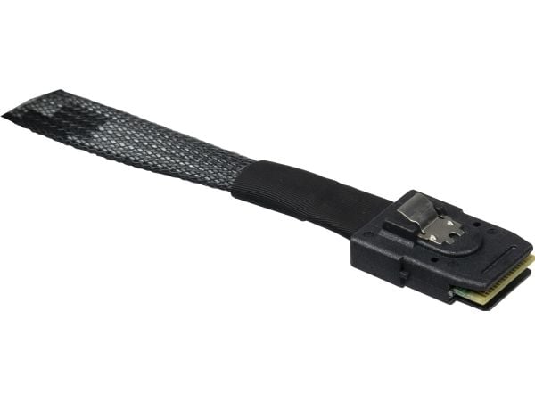 Kabel SFF 8654-8x 2xSFF 8087 0,75m