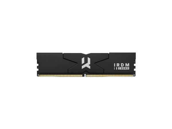 GOODRAM IRDM - DDR5 - sarja - 64 GB: 2 x 32 GB - DIMM 288-PIN - 6000 MHz / PC5-48000 - CL32 - 1,35 V - puskuroimaton - on-die ECC - musta, hopea