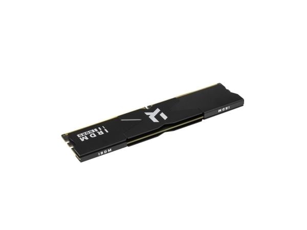 GOODRAM IRDM - DDR5 - sarja - 64 GB: 2 x 32 GB - DIMM 288-PIN - 6000 MHz / PC5-48000 - CL32 - 1,35 V - puskuroimaton - on-die ECC - musta, hopea