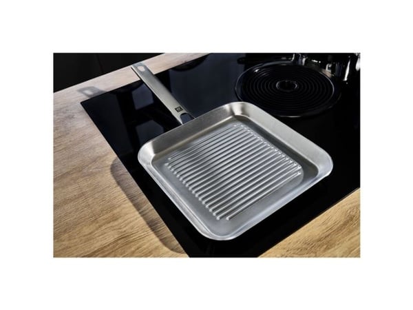 ZWILLING 40996-024-0, Rektangulær, Grillpanne, Rustfritt stål, 200 °C, Rustfritt stål, Induksjon