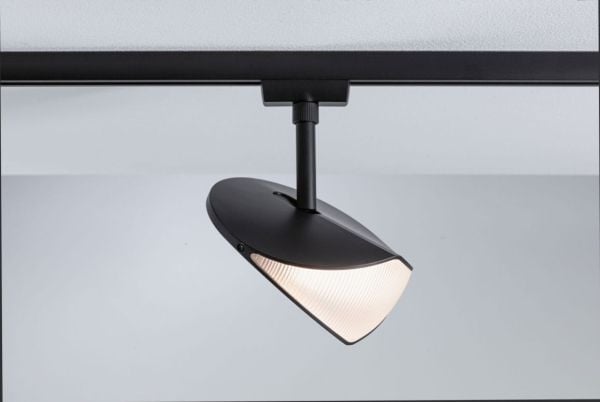 Paulmann Alejandro, Spotlight på skinne, 1 ampuller, LED, 10 W, 800 lm, Sort