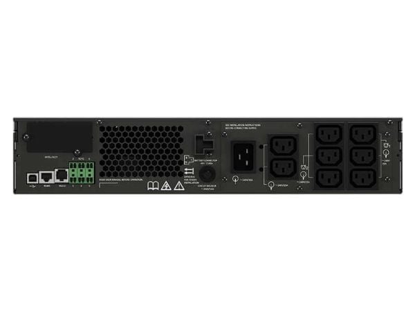 Liebert GXT5 GXT5-2000IRT2UXLN - UPS (rackmonterbar/ekstern) - AC 230 V - 2000 watt - 2000 VA - blysyre - RS-232, USB - utgangskontakter: 8 - 2U - ...