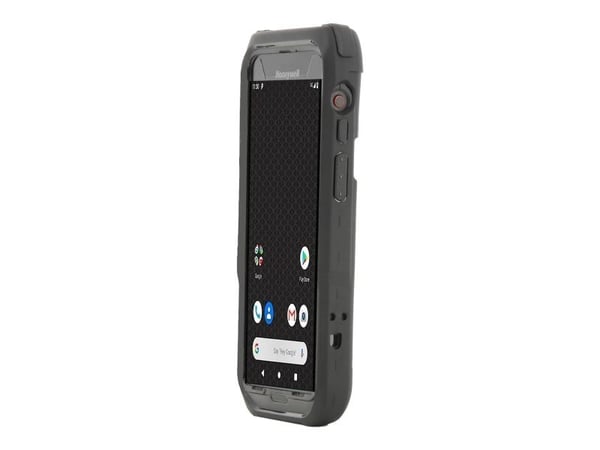 Mobilis PROTECH - Baksidedeksel for datafangstterminal - robust - med håndstropp - svart - for Honeywell CT47