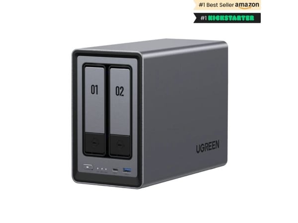 UGREEN NASync DXP2800 NAS-system med 2 fack UGREEN NASync DXP2800 NAS-system med 2 fack