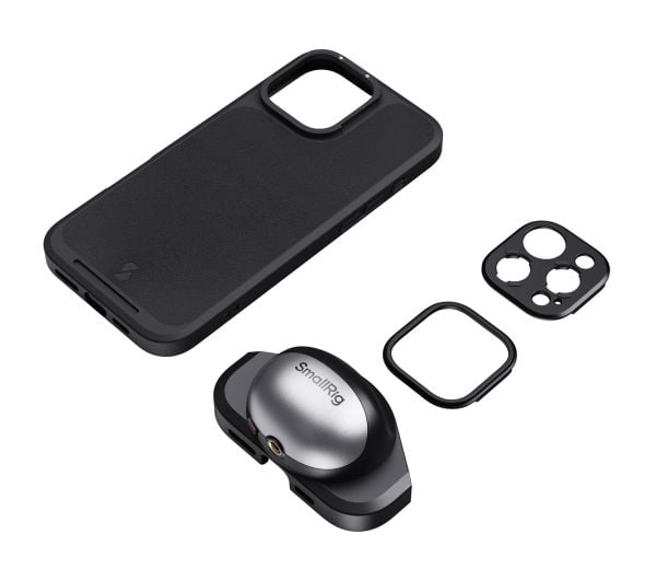SmallRig 4988, Smarttelefonsett, Svart, Aluminium, Lær, Polykarbonat (PC), Termoplastisk polyuretan (TPU), Apple, iPhone 16 Pro, 79,7 mm