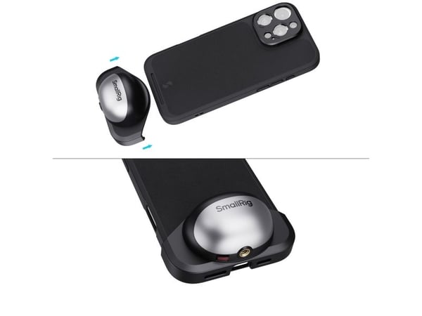 SmallRig 4988, Smarttelefonsett, Svart, Aluminium, Lær, Polykarbonat (PC), Termoplastisk polyuretan (TPU), Apple, iPhone 16 Pro, 79,7 mm