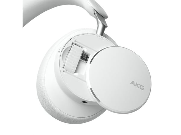 AKG N9 Hybrid, Ledning & Trådløs, 20 - 40000 Hz, Samtaler/musikk, 281 g, Hodesett, Hvit