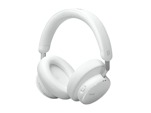 AKG N9 Hybrid, Ledning & Trådløs, 20 - 40000 Hz, Samtaler/musikk, 281 g, Hodesett, Hvit