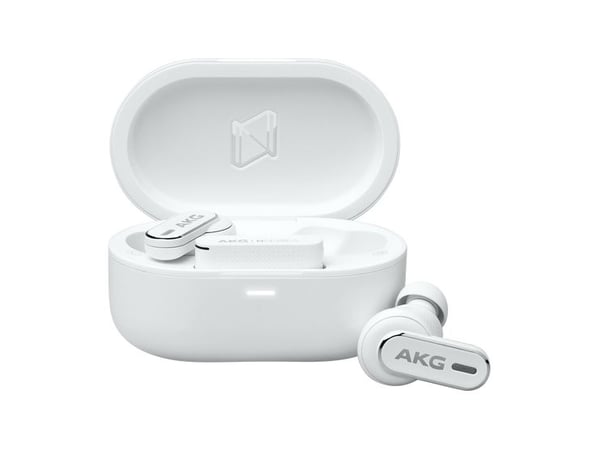 AKG N5 HYBRID, Trådløs, 20 - 40000 Hz, Samtaler/musikk, Hodesett, Hvit