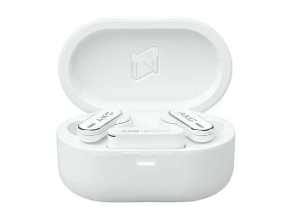 AKG N5 HYBRID, Trådløs, 20 - 40000 Hz, Samtaler/musikk, Hodesett, Hvit