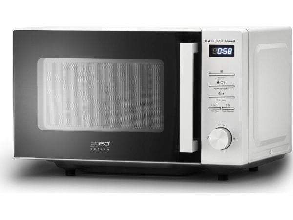 Mikroaaltouuni Caso | Keraaminen Gourmet-mikroaaltouuni | M 20 | Vapaasti seisova | 700 W | Hopea | Silver