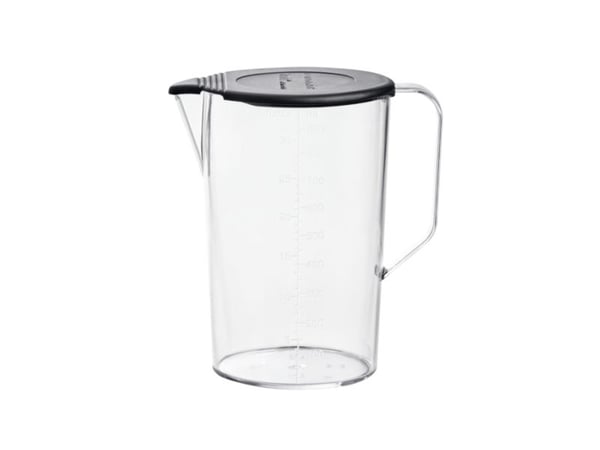 Bamix 3002.002, Jug, 0,1 l, Sort, Gjennomsiktig, Rund, 100 °C, 1 stykker