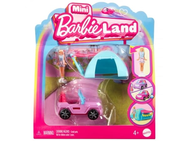 Barbie Mattel BRB Barbieland terrängbil docka HYF43 WB3