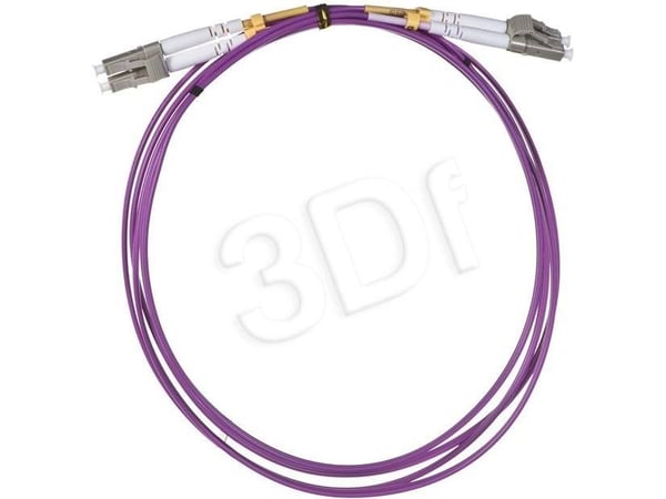 ALANTEC - Koblingskabel - LC multimodus (hann) til LC multimodus (hann) - 2 m - 2 m - fiberoptisk - dupleks - 50 / 125 mikroner - OM4 - halogenfri ...