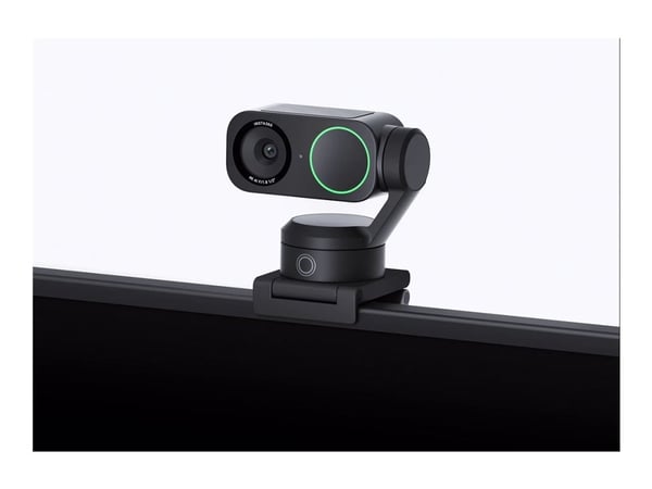 Insta360 Link 2 - Webkamera - panorointi/kallistus - väri - 4096 x 2160 - ääni - H.264, MJPEG - DC 5 V