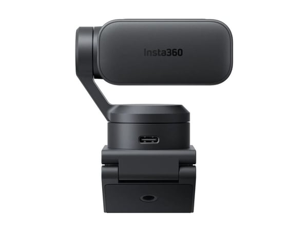 Insta360 Link 2 - Webbkamera - panorering / lutning - färg - 4096 x 2160 - ljud - H.264, MJPEG - DC 5 V