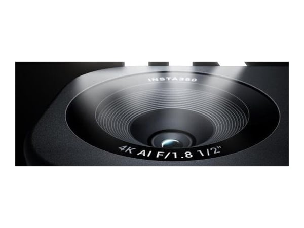 Insta360 Link 2 - Webbkamera - panorering / lutning - färg - 4096 x 2160 - ljud - H.264, MJPEG - DC 5 V