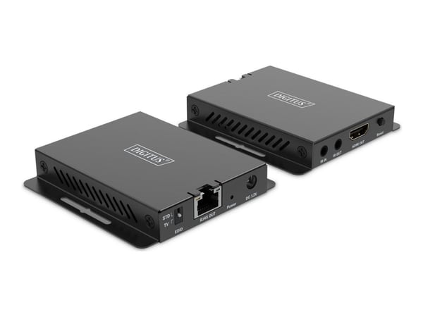 DIGITUS - Sender og mottaker - video/lyd-forlenger - HDMI - opp til 40 m