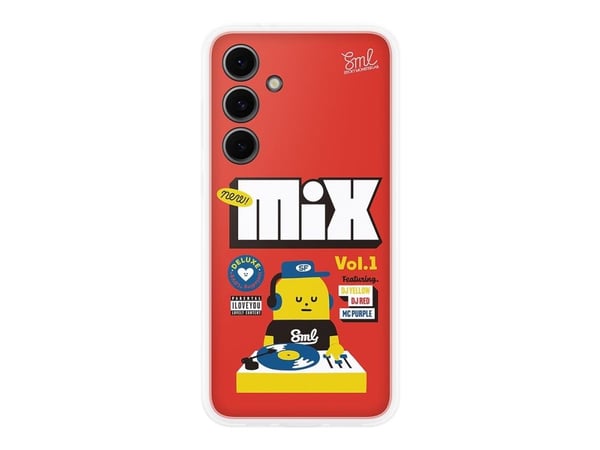 Samsung EF-MS721 - Baksidedeksel for mobiltelefon - termoplast-polyuretan (TPU) - rød - for Galaxy S24 FE