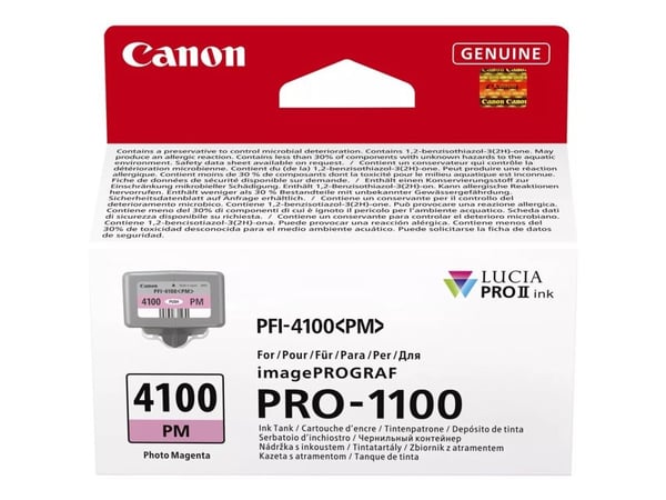 Canon LUCIA PRO II, Perusvärintuotto, Valokuva magenta, 1 kpl, 404 sivua, Kertapakkaus