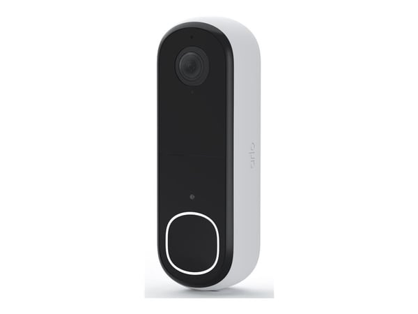 Arlo Video Doorbell HD (2nd Generation) - Smart dørklokke - med kamera - trådløs - Wi-Fi - 2.4 Ghz Arlo Video Doorbell HD (2nd Generation) - Smart dørklokke - med kamera - trådløs - Wi-Fi - 2.4 Ghz