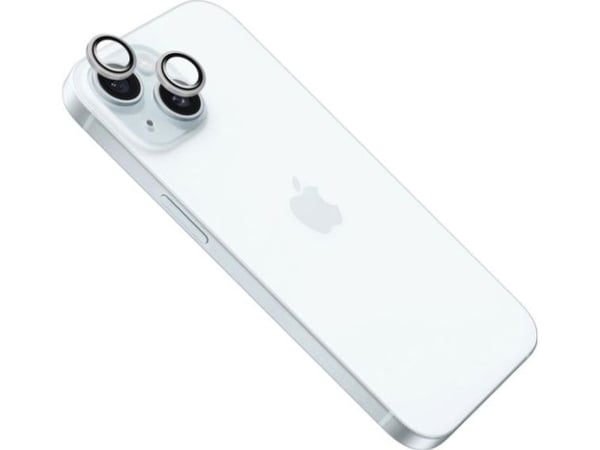 FIXED - Linsebeskytter for mobiltelefon - sølv - for Apple iPhone 16, 16 Plus