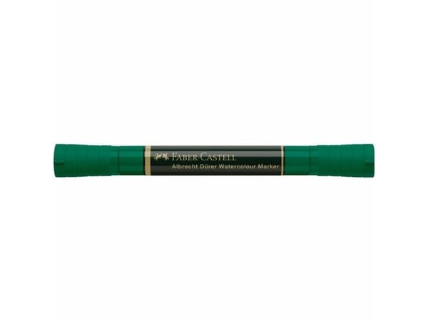 Faber-Castell 160464, 1 stk, grønn, svart, grønn, A264 mørk ftalogrønn, rund, vannbasert blekk