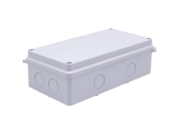 TRU COMPONENTS TC-RB installasjonskabinett 200x100x70 TC-10239104 ABS hvit 1 stk