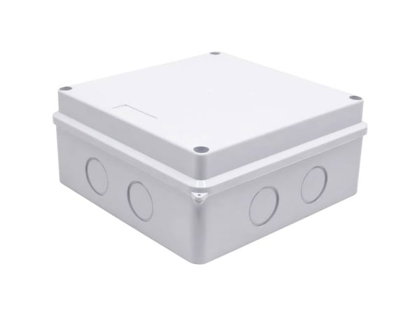 TRU COMPONENTS TC-RB installasjonskabinett 150x150x70 TC-10239100 ABS-plast, hvit, 1 stk
