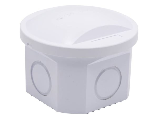 TRU COMPONENTS installasjonskabinett ABS-plast hvit TC-10239084 80x50